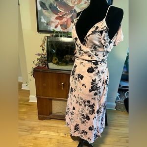 ARDENE Pink Wrap Dress